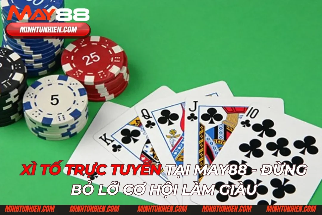 Xì Tố Trực Tuyến Tại May88 – Đừng Bỏ Lỡ Cơ Hội Làm Giàu